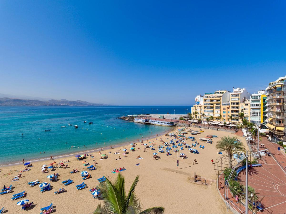 2 Bedrooms & Spectacular Views In Best Part Of Las Canteras Лас-Пальмас-де-Гран-Канария Экстерьер фото